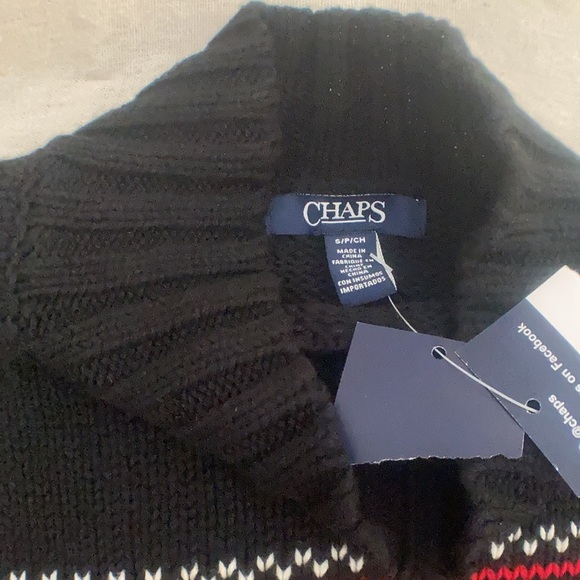 NWT Chaps by Ralph Lauren unisex sweater - Picture 4 of 9